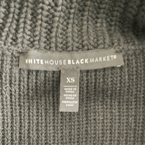 WHBM Black Cowl Neck Sweater Size XS - Picture 9 of 9